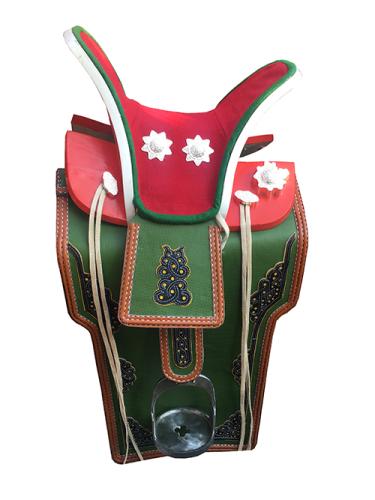 Saddle made in the traditional design