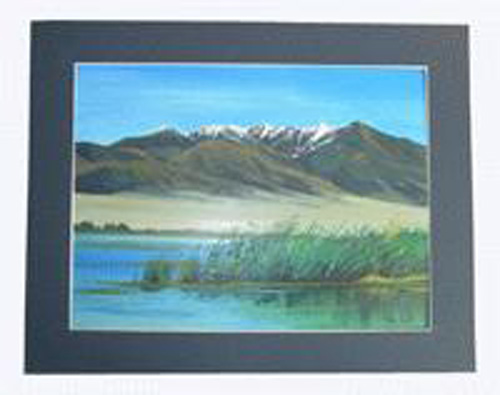 Oil painting: Jargalant khaikhan mountain, ref. PAI-08-00-018