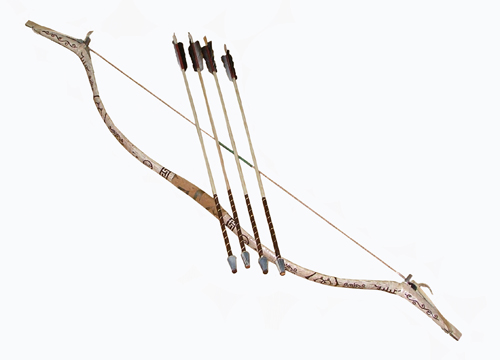 Mongolian Bow and arrows (men's size), ref. HAN-08-01-081