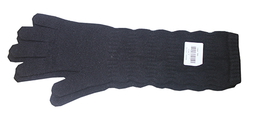 Gloves made of 100% pure cashmere.