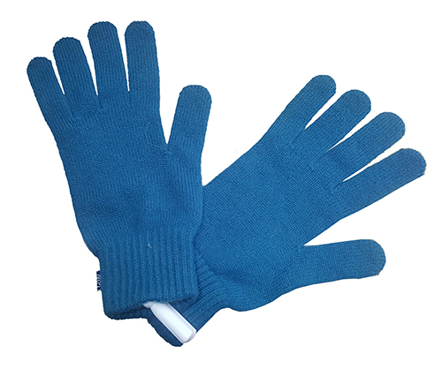 Gloves made of 100% pure cashmere.