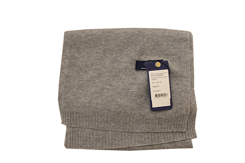 Fine-gauge woven fabric scarf. Made by Gobi of 100% pure cashmere. Handwash and dry flat .