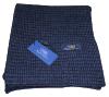 Cashmere scarf, ref.CAS-18-09-036 Color : dark blue