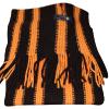 Cashmere scarf, ref.CAS-18-09-032 Color : orange