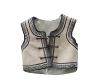 Silk vest for children, with mongol patterns. ref. GAR-18-00-016