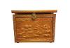 Wooden box. Mongolian traditional items Abdar
