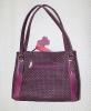 Leather handbag for woman, ref.  LEA-18-02-078