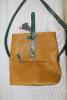Leather handbag for woman, ref.  LEA-18-02-085
