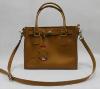 Leather handbag for woman, ref.  LEA-18-02-018
