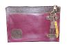 Leather handbag, ref.  LEA-18-02-001