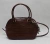 Leather handbag for woman, ref.  LEA-18-02-019