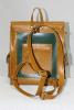 Leather backbag for woman, ref.  LEA-18-02-034