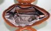 Leather handbag for woman, ref.  LEA-18-02-036