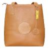 Leather handbag for woman, ref.  LEA-18-02-013