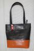 Leather handbag for woman, ref.  LEA-18-02-096