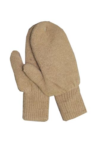 Gloves made of 100% pure camel wool.