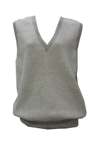 Women's sleeveless jumper . Made by Tod  of 100% pure wool. Dry clean or handwash and dry flat.