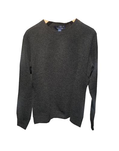 Men's cashmere jumper. Made by Gobi of 100% pure cashmere. Dry clean or handwash and dry flat.