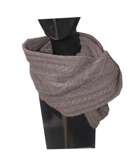 Yak wool women's scarf