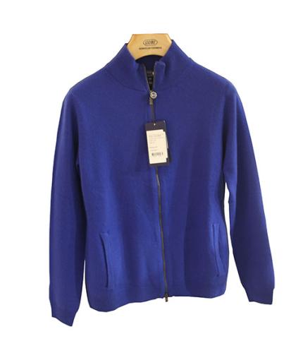 Women's cashmere cardigan. Made by Gobi of 100% pure cashmere. Dry clean or handwash and dry flat.